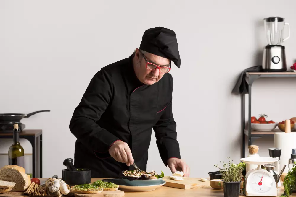uniforme para chef de cozinha